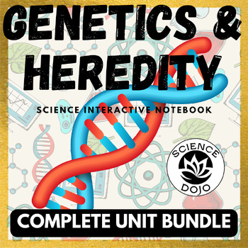 Preview of Heredity Genetics Digital & Printable Biology Bundle