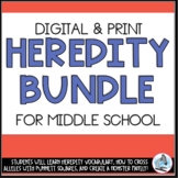 Heredity Bundle For Middle School - Digital and Print