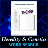Heredity & Genetics Word Search Puzzle