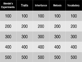 Heredity Jeopardy Review Game