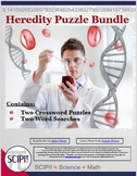 Biology Science Bundle - Consists of Two Heredity Crosswor