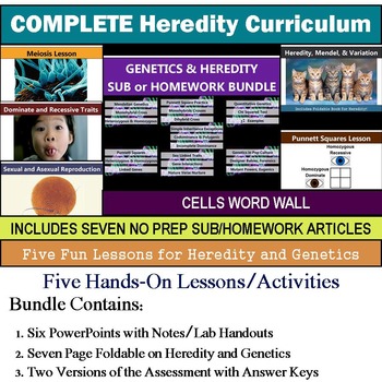 Preview of Heredity Unit