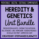 Heredity and Genetics Unit Bundle | Printable, Digital & E