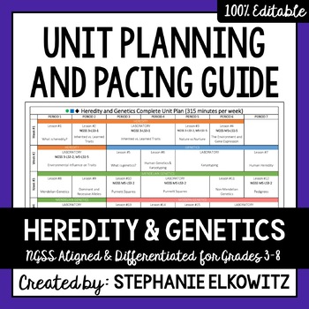 Preview of Heredity and Genetics Unit Planning Guide