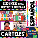 Herencia Hispana ( Hispanic Heritage Leaders Posters in Spanish)