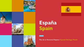 Preview of Herencia Hispana, presentacion España / Hispanic Heritage, Spain presentation