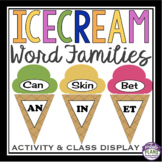 Word Families Activity - Word Family Practice Literacy Pho