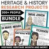Diversity Reports BUNDLE with Hispanic Heritage Month Bull