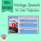 Heritage Spanish: "No sabo" kids