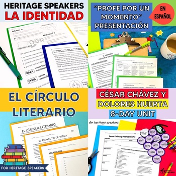 Preview of Ascendencia Heritage Speaker Materials- Year One Bundle- 2023 Edition