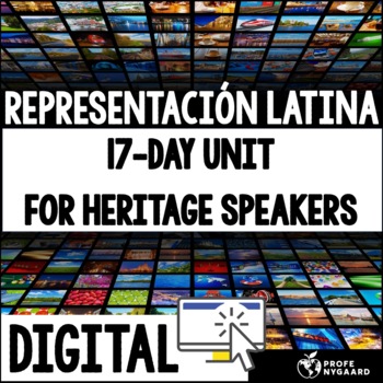 Preview of Heritage Speakers Unit: Representación latina (digital version)