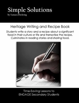 Preview of Heritage Story and Recipe Book