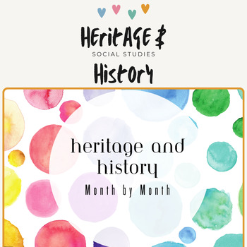 Preview of Heritage and History Months Resource | 82 PowerPoint & Google Slides
