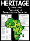 Heritage by Countee Cullen Poem Analysis and Comprehension