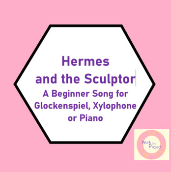 Preview of Hermes and the Sculptor - music for glockenspiel/xylophone or piano (Orff)