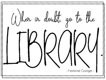 When In Doubt, Go To The Library: Hermione Granger And The Magic