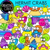 Hermit Crab Clipart {Ocean Clipart}