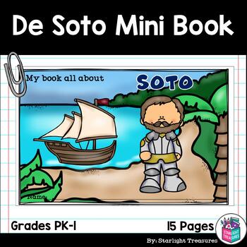 Preview of Hernando de Soto Mini Book for Early Readers: Early Explorers