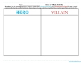 Hero Villain Activity