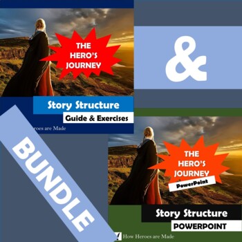 Preview of Hero's Journey Bundle - Creative Writing - Literature - Distance Learning