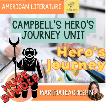 Preview of Hero's Journey (Campbell) Lesson Plans, Homework, & More: HUGE PACKET