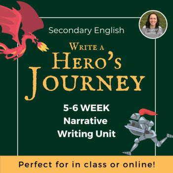 Preview of Hero's Journey NARRATIVE WRITING UNIT - Short Story - Creative Writing