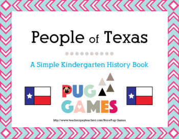 Preview of People of Texas: A Kindergarten Texas History Book