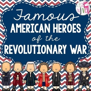 Preview of American Revolution Heroes: Reading & Writing Integration