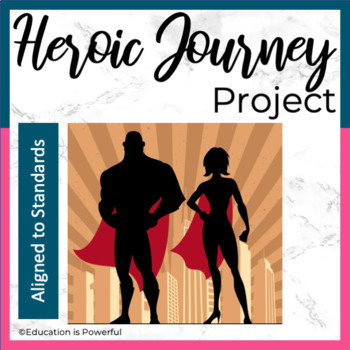 Preview of Heroic Journey Project | Finding the Hero's Journey in a Book or Movie You Love