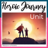 Heroic Journey Unit Bundle - Introduction PPT, Notes, and Project