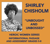 Heroic Women: Shirley Chisholm (Reading Comprehension Pass