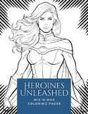 Heroines Unleashed Coloring Pages