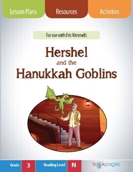 Preview of Hershel and the Hanukkah Goblins Book Companion | Lesson Plans Resource Set