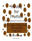 Hershey Bar Differentiated Comparing Fractions Pack- 3rd Grade Common Core