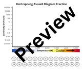 Hertzsprung-Russell Diagram Practice