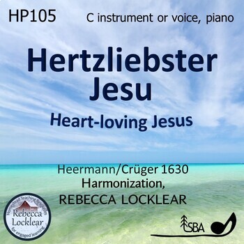 Preview of Herzliebster Jesu (piano/vocal)