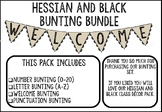 Boho Bliss: Hessian bunting to Elevate Your Classroom Decor