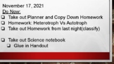 Heterotroph vs Autotrophs