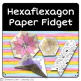 Hexaflexagon Paper Fidget for Mindfulness