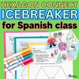 Hexagon Connect Icebreaker - English and Spanish Versions 