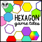 Hexagon Game Tiles - Clip Art