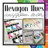 Hexagon Hues Classroom Decor Bundle