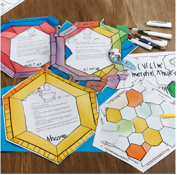 Preview of Hexagonal All About Me! (No Prep)