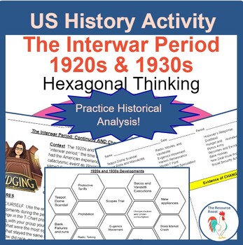 Preview of Hexagonal Thinking Activity: Continuity and Change in the 1920s and 1930s