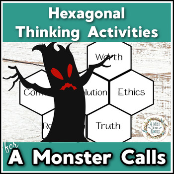 Preview of Hexagonal Thinking Analysis Activities for Patrick Ness' A Monster Calls - Print