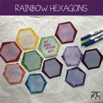 Preview of Hexagonal Thinking Hack: Dry Erase Hexagons (Any Discipline)