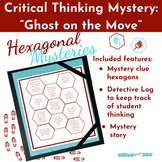 Hexagonal Thinking & Mystery Reading Activity - Critical T