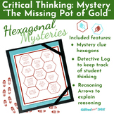 Hexagonal Thinking & Mystery Reading Activity - St. Patric
