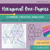 Hexagonal Thinking: One Pagers (for any novel)