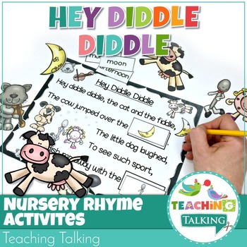 Nursery Rhyme Activities For Hey Diddle Diddle By Teaching Talking